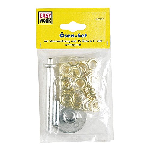 Easy Work Ösenset mit Werkzeug, 15-teilig, 1 Stück, 262102