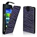 Produktbild Vertikal Flip Style Handy Tasche Case Schutz Hülle Schale Motiv Etui Karte Halter für Sony Xperia T3 / Xperia Style - Vertikal Design VMVD239