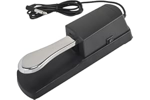 summina Piano Keyboard Sustain Dämpfer Pedal für Casio Yamaha Roland E-Piano Elektronische Orgel