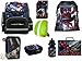 Produktbild Marvel Spiderman 2 Rucksack Schulranzen, Federmappe gefüllt, Schuhbeutel, Brotdose, Trinkflasche, Dokumentenmappe13-teilig XXL Set
