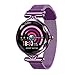 Produktbild Bovake Smartwatch Damen H1 Women Blood Pressure Sport Smart Bracelet Watch Pedometer (Lila)