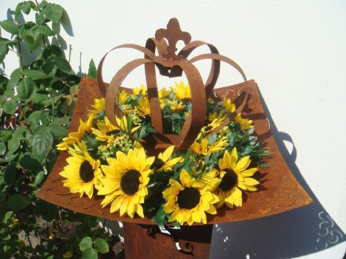 Sonnenblume Sonnenblumenkranz Türkranz Herbst Kranz Dekokranz künstlich Deko 35cm - 6