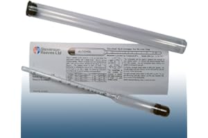 Home Brew Stevenson Reeves Spirit Alcohol Hydrometer 0-100% Alcohol Meter