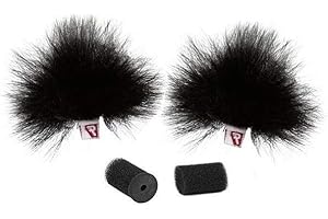 Rycote Ristretto Windjammer für Lavalier-Mikrofone, 065552 – 2 Stück