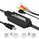 av kabel xbox 360 e Weitgehende Kompatibilität: Der Cinch-HDMI-Anschluss unterstützt die Eingangssignale in den Formaten PAL, NTSC3.58, NTSC4.43, SECAM, PAL / M und PAL / N. Eingangsanschlüsse: 1 x Cinch (gelb, weiß, rot Kabel). Ausgangsanschlüsse: 1 x HDMI (1080P / 60Hz).