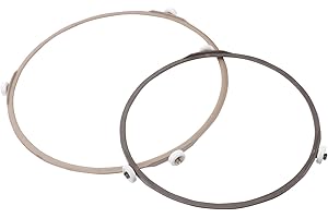 HEMOTON 2 Stück Mikrowelle Drehteller Ring Mikrowellenglas Drehteller Plattenrollenstütze Radring Außendurchmesser 8. 7/ 221Mm