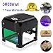 Produktbild 3000mw Laser Graviermaschine, Mini DIY USB Graveur Drucker CNC Router Schneiden Carver für Kunst Handwerk Wissenschaft für Win XP/7/8/10, Mac, Arbeitsbereich: 80 x 80mm