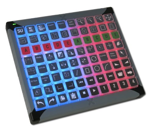 X-Keys XK-80 W/Backlighting USB New (Mac/PC DVD) [Importación Inglesa]