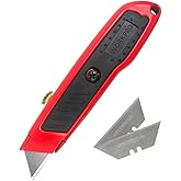 WORKPRO WP213005 Al&uuml;minyum G&ouml;vde Geri &Ccedil;ekilebilir R&ouml;tuş Maket Bı&ccedil;ağı + 3 Adet Yedek Bı&ccedil;ak