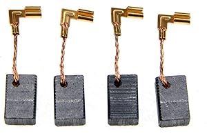 UFELICE 4Pcs Carbon Brushes CB459 Suitable for Makita Power Tools Electric Tools Motor Brushes JS1000 194722-3 GA4530R GA4534 GA5030 TM3000C