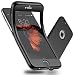 Produktbild iPhone 6s Plus Hülle, WindCase 360 Grad Rundum Vollständige Abdeckung Tasche + Panzerglas Schutzfolie Anti Fingerabdruck TPU Schutzhülle für iPhone 6 Plus / 6s Plus 5.5" Schwarz