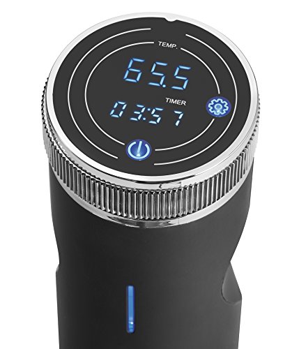 Profi Cook PC-SV 1126 Sous Vide Stick, Edelstahl, LED-Multifunktionsdisplay, Timer-Funktion, 800 W - 3