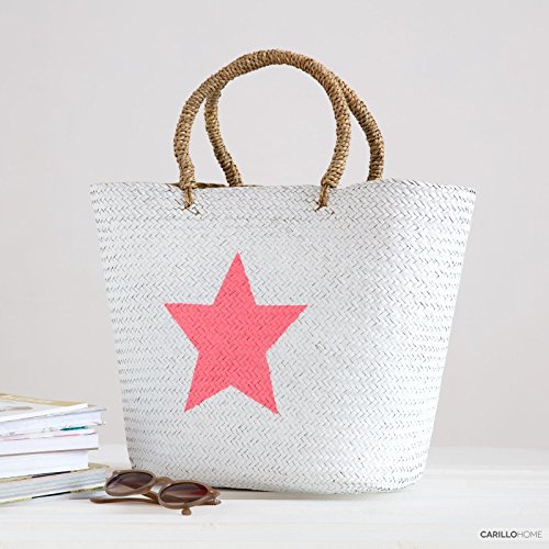 Preisvergleich Produktbild Tasche Strand von Stroh Star Bianco