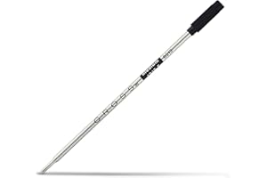 CROSS recharge 8513 bille - Adaptée à tous les stylos-bille Cross - Pointe moyenne - Encre noire - Encre résistante - Lot de 1