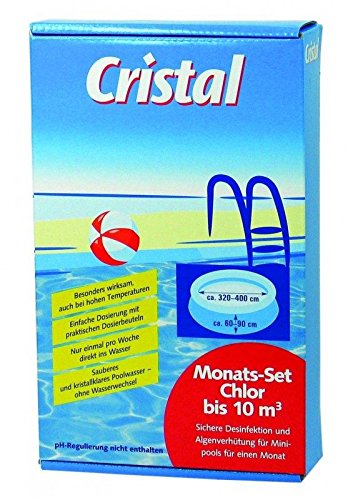Cristal Monats-Set Chlor bis 10 m³