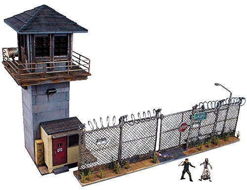 McFarlane Toys Building Sets -The Walking Dead TV Prison Tower & Gate Building Set by McFarlane Toys