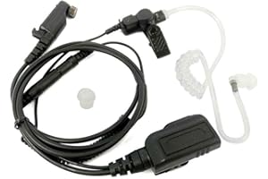 Ailan Walkie Talkie Air Acoustic Tube oreillette Casque Casque pour Hyt Hytera PD600 PD602 PD605 PD662 PD665 PD680 PD682 PD685 PD685 X1P X1E Radio