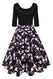 etuikleid 60er U-Ausschnitt Knielanges Kleid ist Auch als Festliches Kleid and Abendkleid