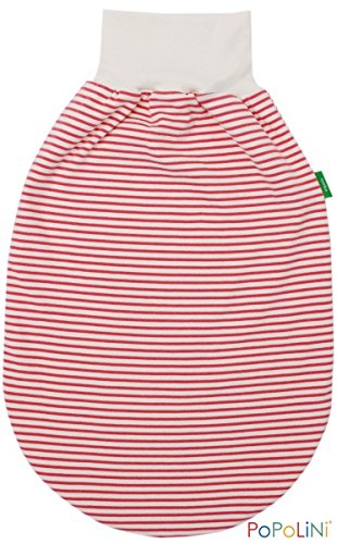 Popolini iobio Strampelsack Sommer Coral-Natur Interlock