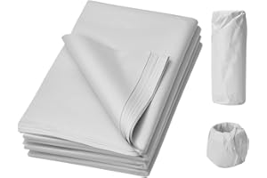 ZHNERY 100 feuilles de papier d'emballage blanc en chutes de papier journal, 65 x 45 cm, pour déménagement, emballage, loisirs créatifs, vêtements, rangement d'objets fragiles et emballage cadeau