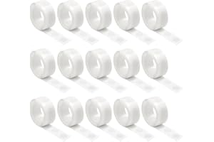 FFDHWU 15 Rolls Of Balloon Dispensing Glue, Transparent Double-Sided Tape, Balloon Fixing, Party Decoration Supplies, Diy Handicraft Accessories