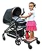 Lascal Buggy Board Saddle Red - Suitable with MAXI Board Only (Board is not Included)