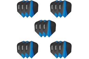 Harrows Retina | Set of 5 Premium Extra Strong 100 Micron Dart Flights in Standard Shape (15 Flights)