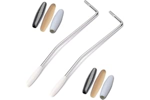 YOUNG WOLF 2 pezzi 5 mm + 6 mm filettatura tremolo braccio Whammy Bar per Fender MIM Stratocaster Floyd Rose Strat Stratocaster elettrico