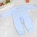 Tonsee Baby Kids Boy Girl Infant Romper Jumpsuit Bodysuit Cotton Clothes Outfit (Age:0-3Months, Blue)
