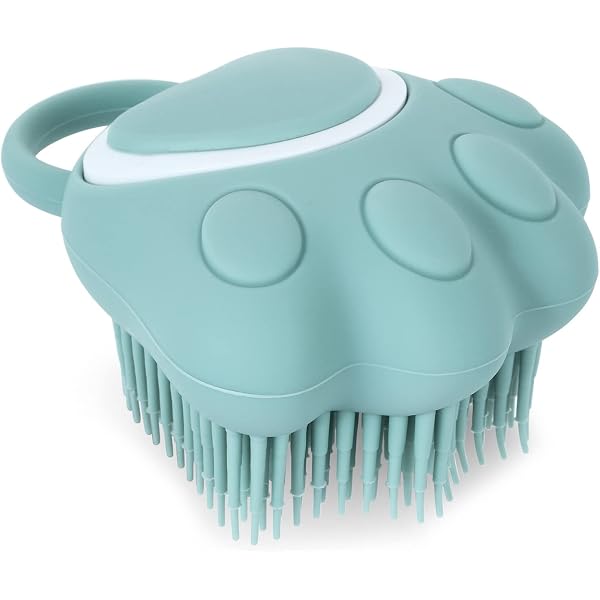 Hundebad Set 6-teilig – Waschhandschuhe, Bürsten, Zahnbürste & Nasenbürste