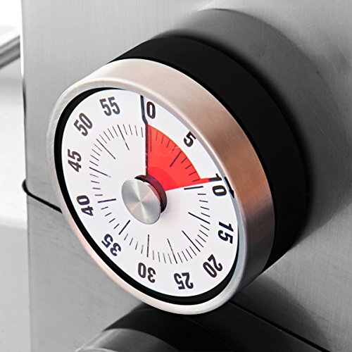 G S D Haushaltsgeräte 80 141 Kurzzeitmesser mit Restlaufanzeige aus Edelstahl - 2