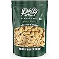 Delinut Dry Roasted Cashews | Plain and Flavoured Cashews (Golden Brown, 500 gm)