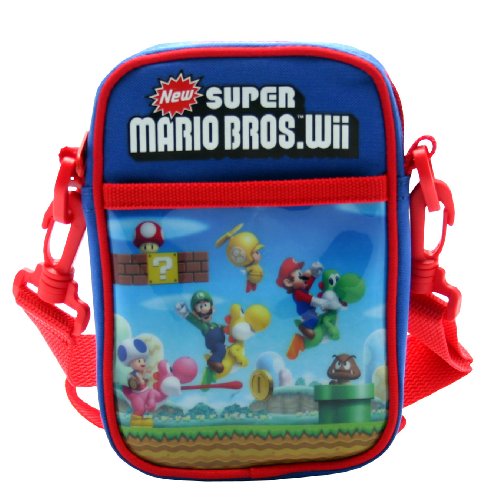 Preisvergleich Produktbild Together Nintendo Mario Schultertasche New Super Mario Bros Wii