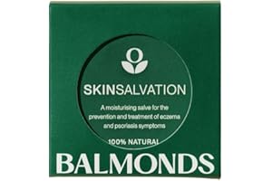 Balmonds Skin Salvation Moisturising Balm 50ml - Natural Eczema & Psoriasis Treatment Suitable for All Ages, Handmade in UK
