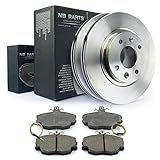 4x Bremsbelag für die Vorderachse 2x Bremsscheibe belüftet für die Vorderachse