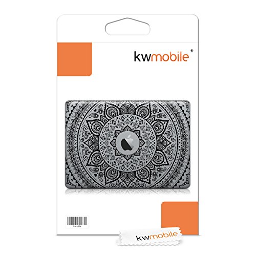 kwmobile Aufkleber Sticker für Apple MacBook Pro 13″ (ab 2016) Touchbar Skin Folie Voderseite Decal Indische Sonne Design - 6