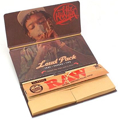 WIZ KHALIFA Connoisseur King Size Papers Tips &amp; Tray LOUD PACK +The Wiz Pack* Fast Dispatch Once Payment Is Cleared* (Loud Pack 1)