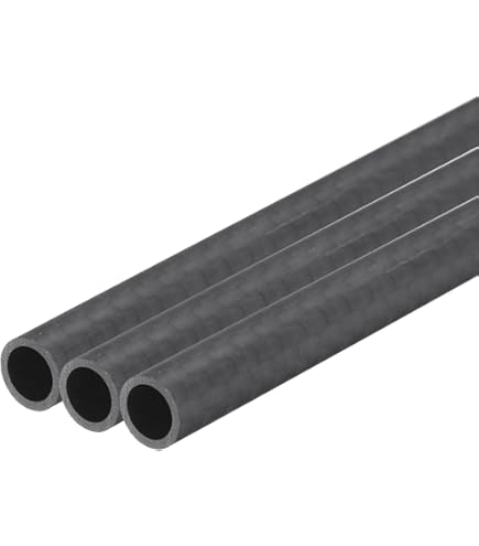 1 Pz Pianura Opaco Tubo In Fibra Di Carbonio 500mm Lunghezza 3K Tessuto In Fibra Di Carbonio Tubo Avvolto 4 5 6 7 8 9 10 11 12mm Tubo In Fibra Di Carbonio(5x3mm - Foto 8