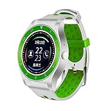 Zariavo Smartwatch, Telefon Pedometer sitzend erinnern Schlafmonitor HD-Kamera Smart Watch