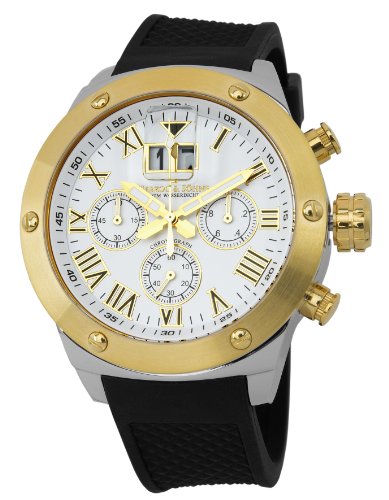 Herzog & Shne Herren-Armbanduhr XL Analog Quarz Silikon HS313-282 Herzog & Shne Herren-Armbanduhr XL Analog Quarz Silikon HS313-282