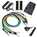Produktbild Lysport 11 Piece Resistance Band Set with Door Anchor, Ankle Strap Workout Bands and Rehab Bands Heavy Exercise Bands Exerciser Body Training Fitness Bands for Resistance Training, Home Workouts