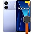 POCO C65 Purple-Smartphone 8+256G-MediaTek Helio G85 processor,Smooth 6.744”90Hz display,18W fast charging(UK Version+2 Years Warranty)