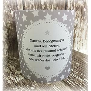 4er Set Tischlicht Tischlichter Weihnachten Weihnacht Advent Weihnachtszeit Sterne Sternchen Deko Tischdeko Geschenk personalisierbar grau hellgrau silbergrau