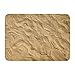 Produktbild Fußmatten Badteppiche Außen- / Innentürmatte Fußabdrücke im Sand auf dem Spielplatz Draufsicht Grube Obenliegender Schuss Sandkasten Sandkasten Desktop Moulding Steinbruch Badezimmerdekor Teppich Bade