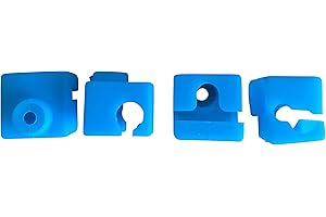 3DPLady | I3 Mega/Chiron V5 Set di 4 calzini in silicone per Heatblock (blocco riscaldante)