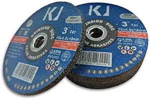 OC-PRO DISQUE A MEULER 75 x 4.8 x 10 - LOT DE 5 DISQUES POUR METAL ET INOX