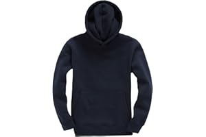 D&H CLOTHING UK Kids Children Pullover Hoodie Hooded Sweatshirt Unisex Boys Girls Age 3 to 13