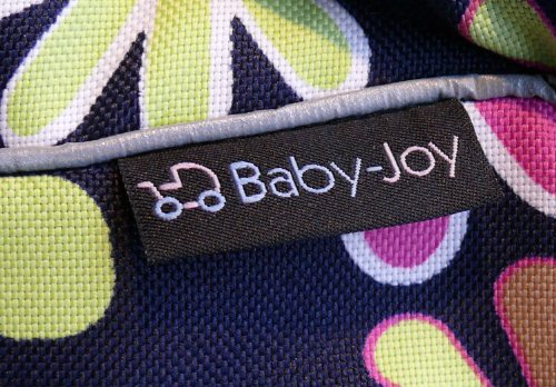 TP-22 Wickeltasche PIA von Baby-Joy XXXL Übergröße Schwarz Lila Pink Kugel Windeltasche Pflegetasche Babytasche Tragetasche