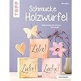 Großer XL Würfel Aus Buchenholz – 5,6 Cm, Mit Ertastbaren Augen, Unbehandelt, Für Drinnen & Draußen