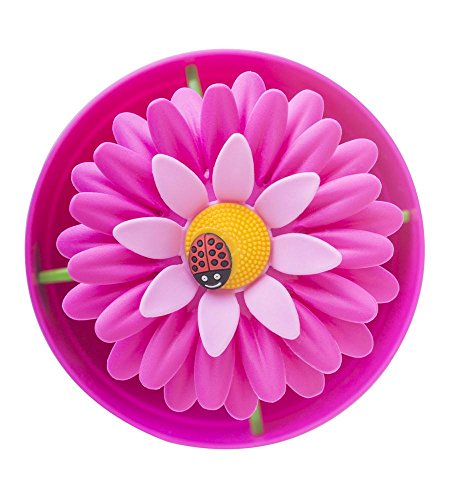 Vigar Flower Power – Besteckhalter, pink – grün - 3